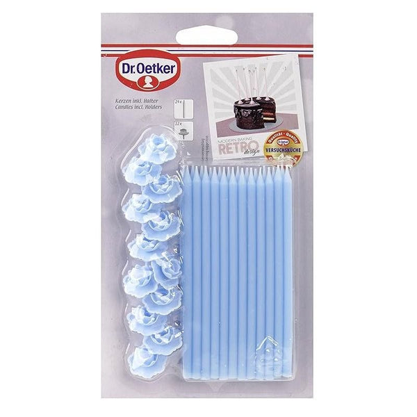 Dr.oetker 24 Kaarsen Met 12 Houders Kitchen Tools 12,5cm