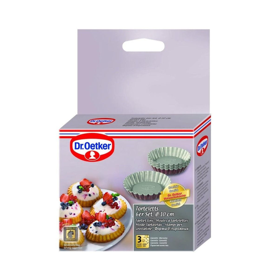 Dr.oetker Cakevormpjes Set Van 6 Kitchen Tools Classic 10cm