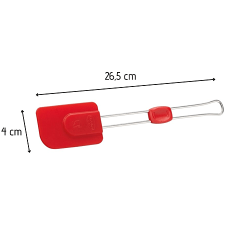 Dr.oetker Deegschaper Silicone Flexxible Love 26,5cm