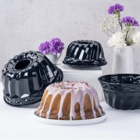 Dr.oetker Tulband Vorm Back-liebe Emaille 22cm