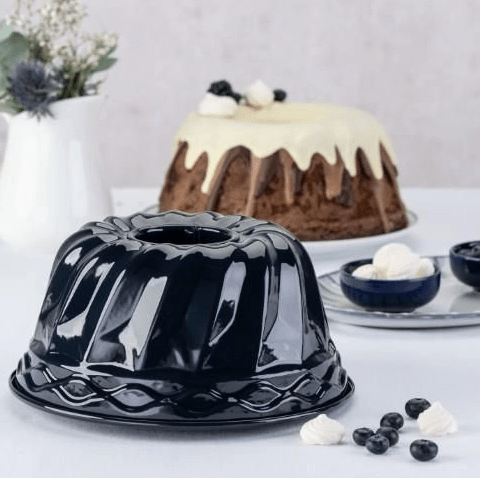 Dr.oetker Tulband Vorm Back-liebe Emaille 22cm