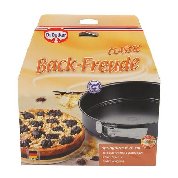 Dr.oetker Springvorm Back-freude Classic 26cm