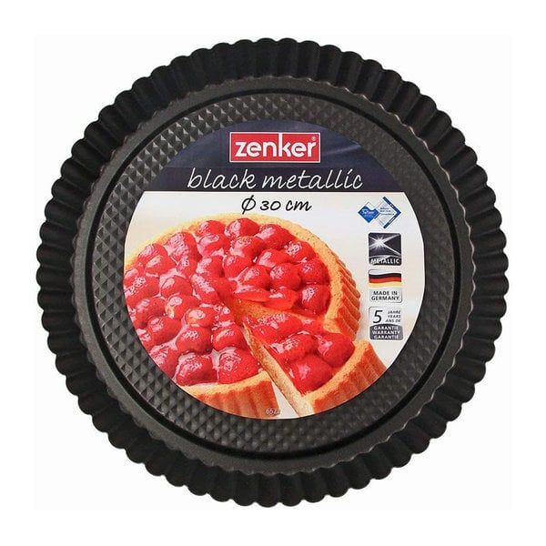 Zenker Vruchtentaartbodem Black Metallic 30cm