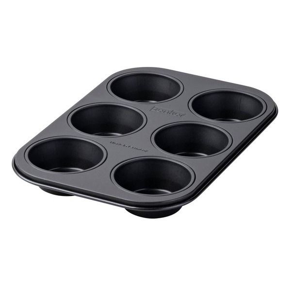 Zenker Muffinbakvorm 6 Black Metallic