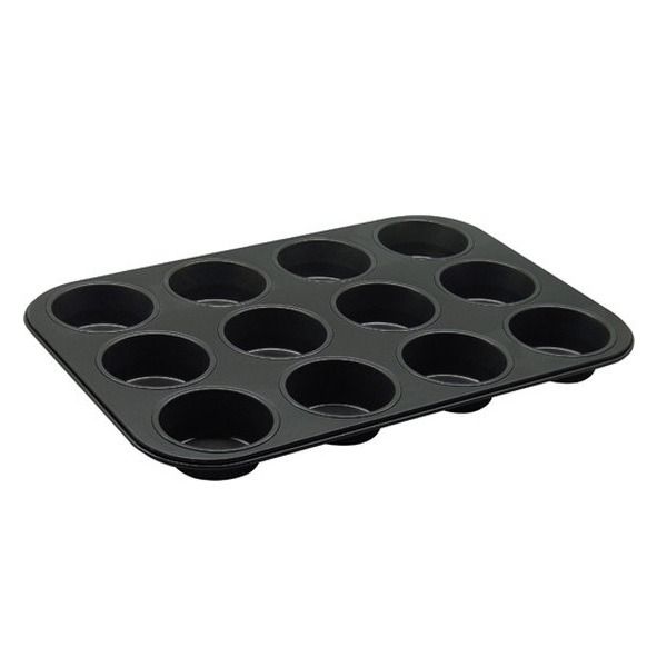 Zenker Muffinbakvorm 12 Black Metallic