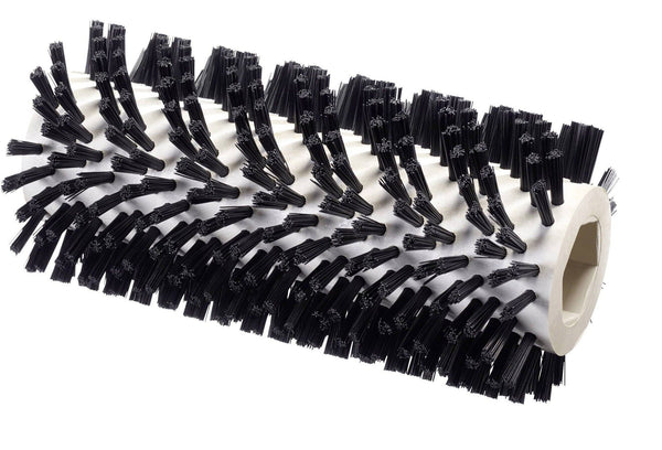 multibrush/powerbezem zwart nylon voor algemeen onderhoud van steen en hout