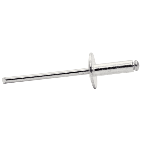 Rapid rivets xl ø 4x12mm alu + boor (50)