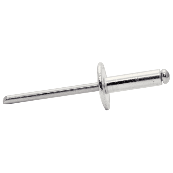 Rapid rivets xl ø 4.8x16mm alu + boor (40)