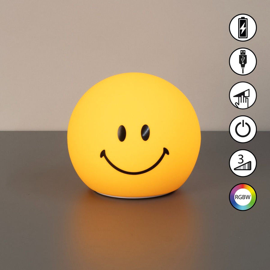 table light, night light, GlowMoji | 1x LED 0,3 W Incl. yellow