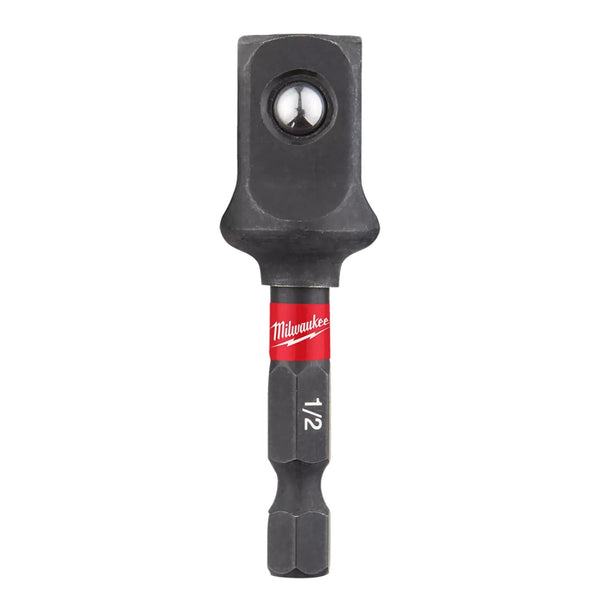 Dopadapter shockwave 1/4 hex - 1/2 aandrijfvierkant