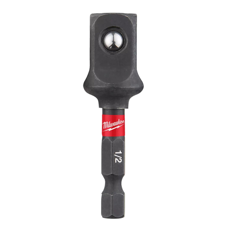 Dopadapter shockwave 1/4 hex - 1/2 aandrijfvierkant
