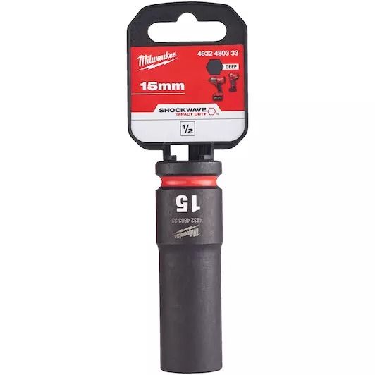 Dop shockwave 1/2 lang 15mm