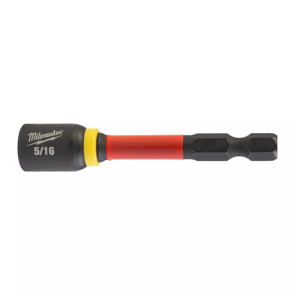 "Magnetische shockwave moeraanzetter dop 5/16"" x 65 mm"