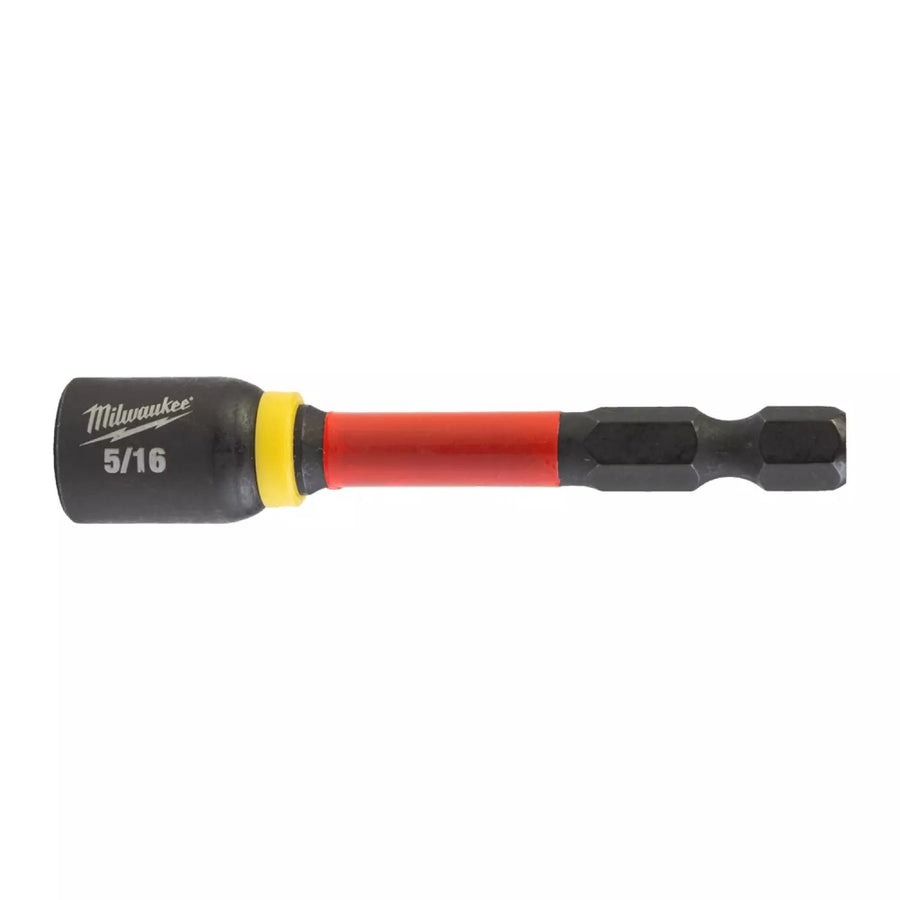 "Magnetische shockwave moeraanzetter dop 5/16"" x 65 mm"