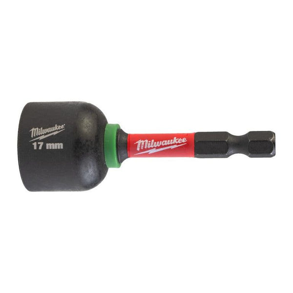 Magnetische shockwave moeraanzetter dop hex17 x 65 mm