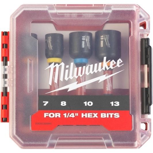 Shockwave magnetische moeraanzetter set packout ready box (7/8/10/13 mm)