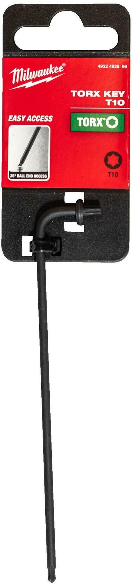 Inbussleutel torx - t10