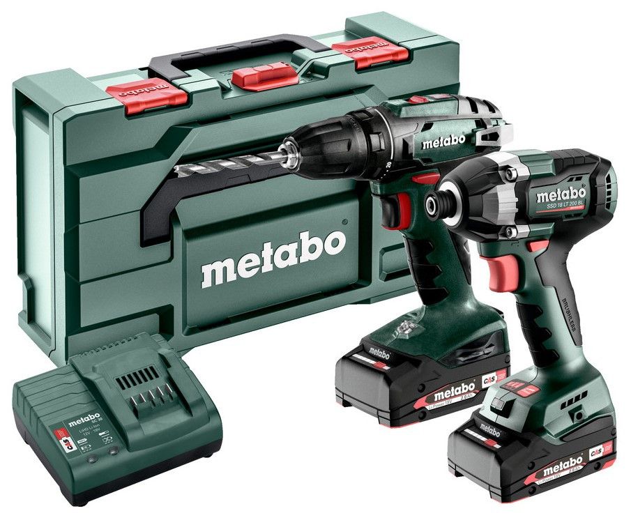 Combo Set 2.8.1: BS 18 SSD 18 LT 200 BL Accu combo set 18 Volt