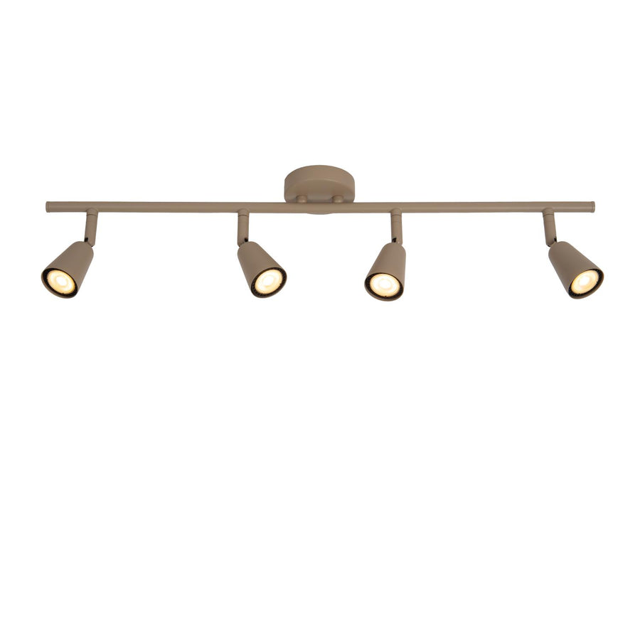 Lucide TIANA plafondspot 4 × GU10, taupe