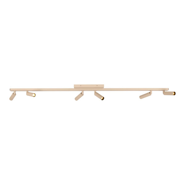 Lucide KEONI plafondspot 6 × G9, taupe