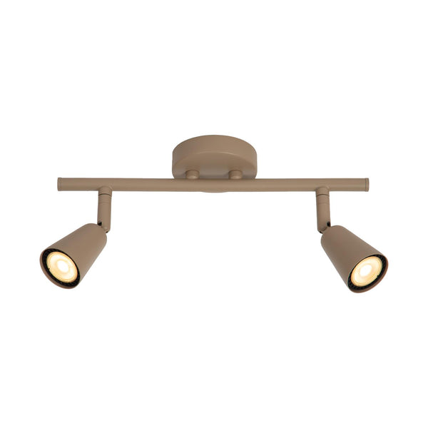 Lucide TIANA wandspot 2 × GU10, taupe