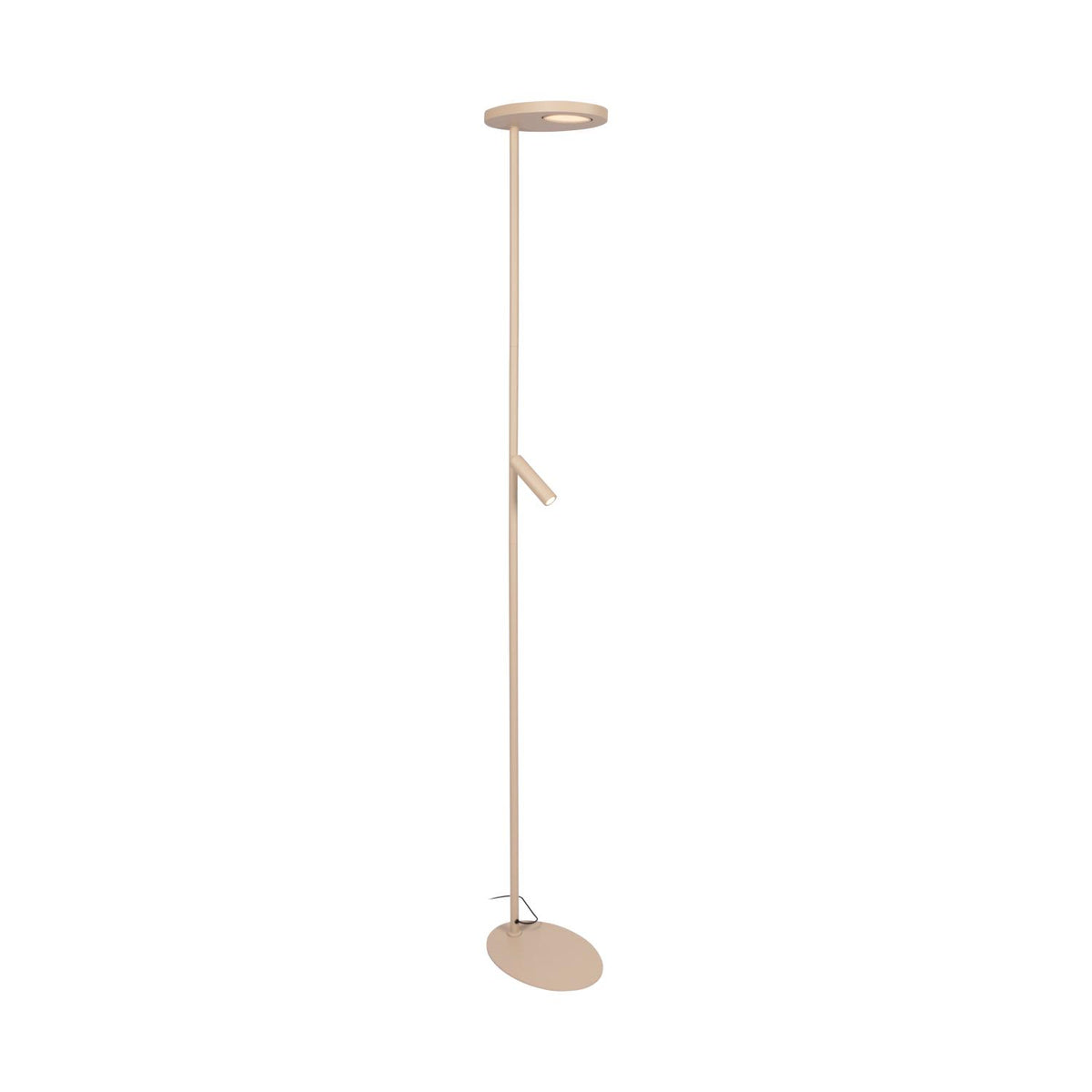 Lucide ORTOLAN LED-vloerlamp 2700–4000 K, taupe