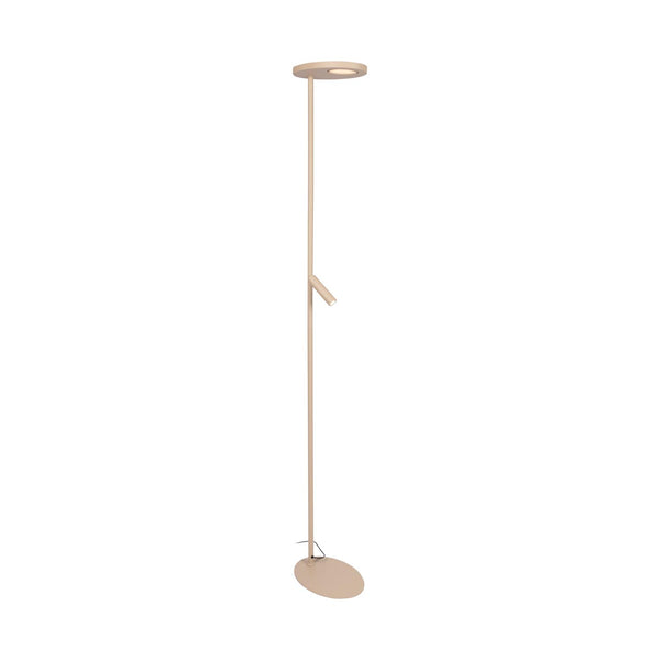 Lucide ORTOLAN LED-vloerlamp 2700–4000 K, taupe
