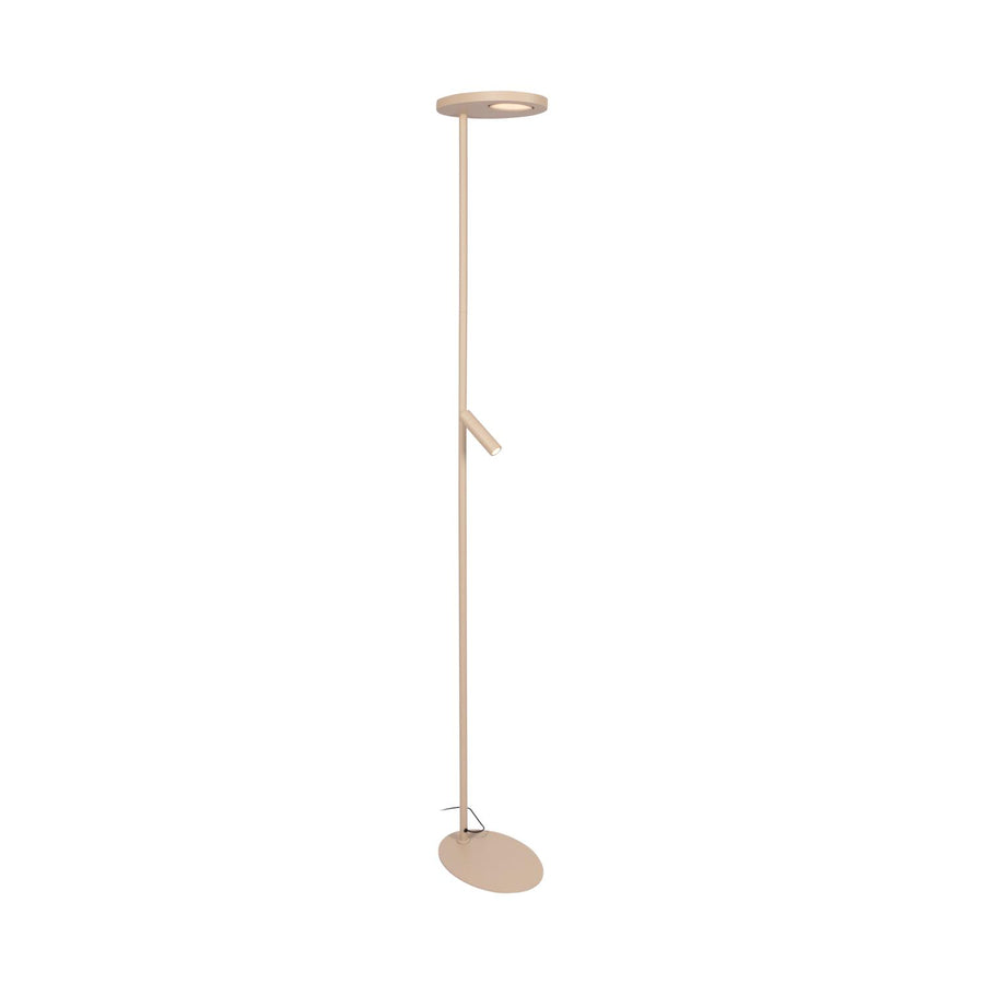 Lucide ORTOLAN LED-vloerlamp 2700–4000 K, taupe
