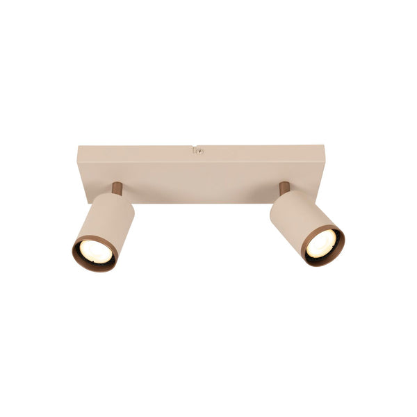 Lucide REGINA plafondspot 2 × GU10, taupe