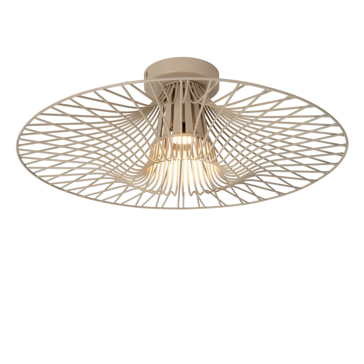 Lucide ELLIS plafondlamp Ø 50 cm, E27, taupe