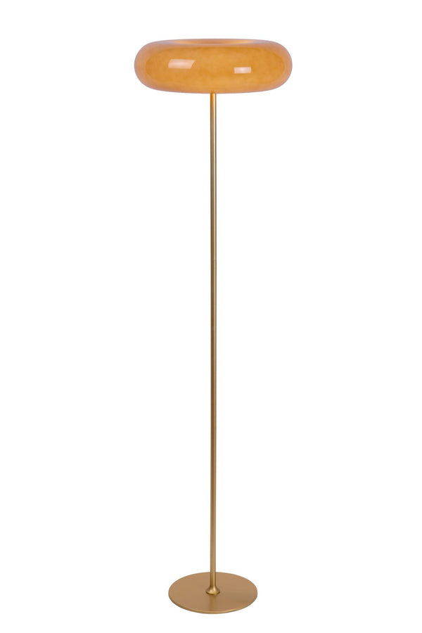 Lucide SENTINO vloerlamp Ø 40 cm, 3 × G9, taupe