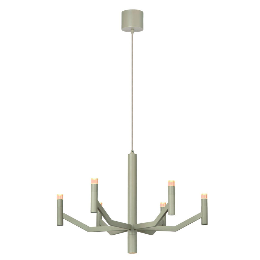 Lucide WELLINGTON dimbare LED-hanglamp Ø 60 cm, taupe