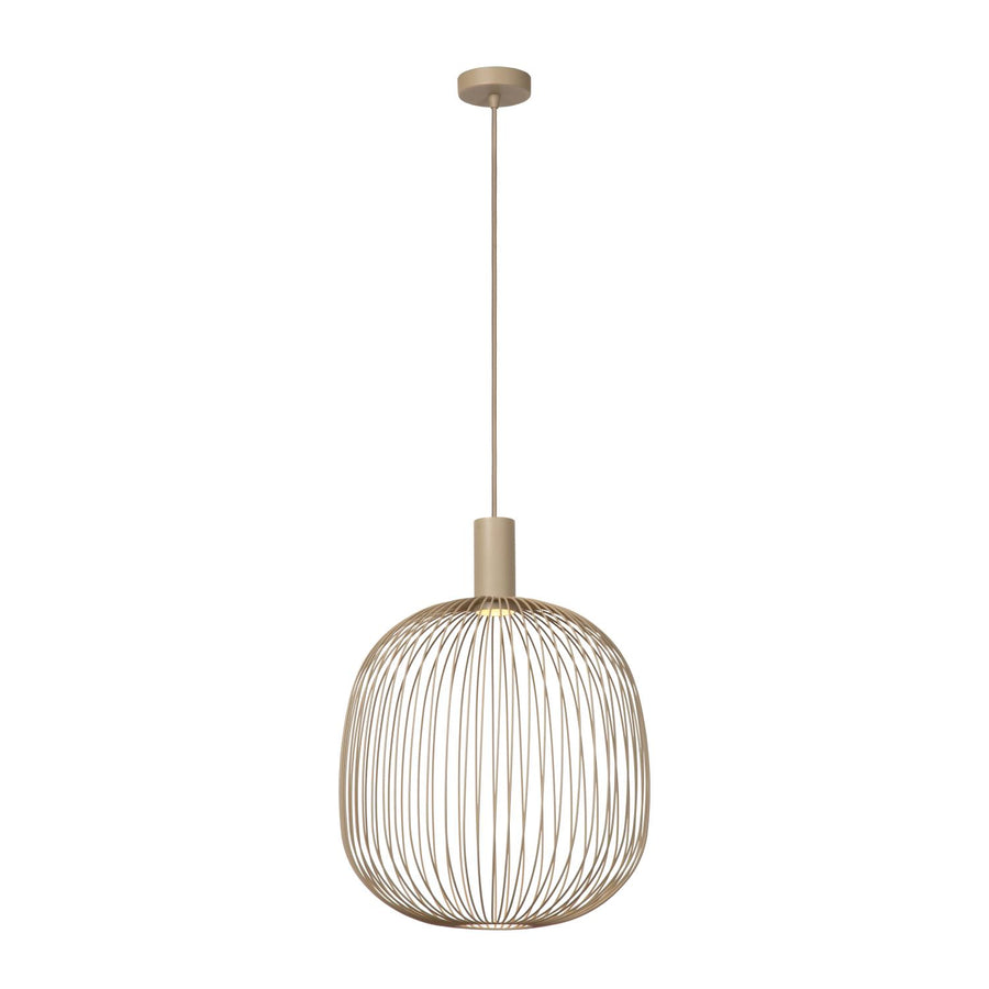 Lucide ESTEREL hanglamp Ø 40 cm, GU10, taupe
