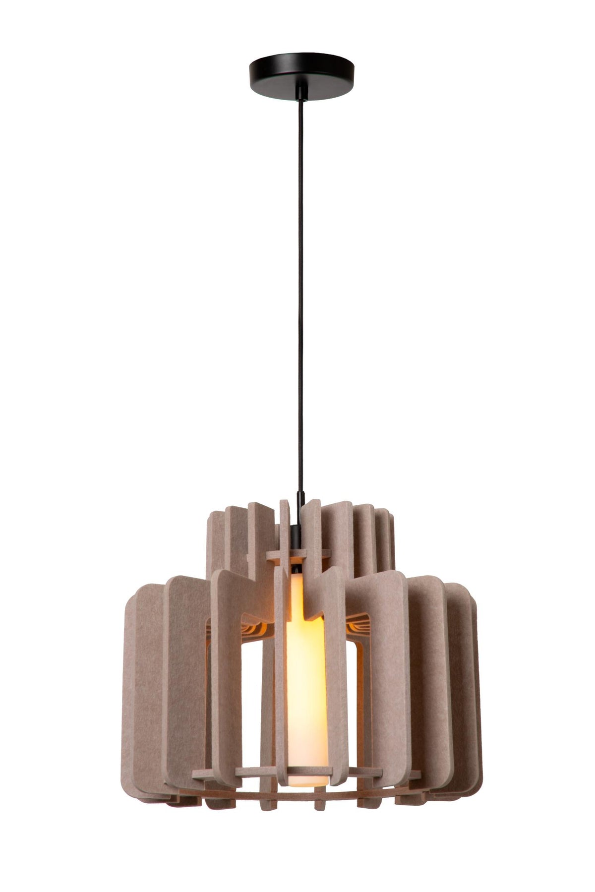 Lucide ROLLO hanglamp E27, taupe