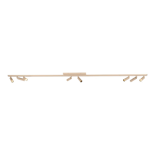 Lucide KEONI plafondspot 8 × G9, taupe