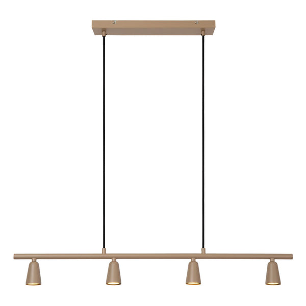 Lucide TIANA hanglamp 4 × GU10, taupe
