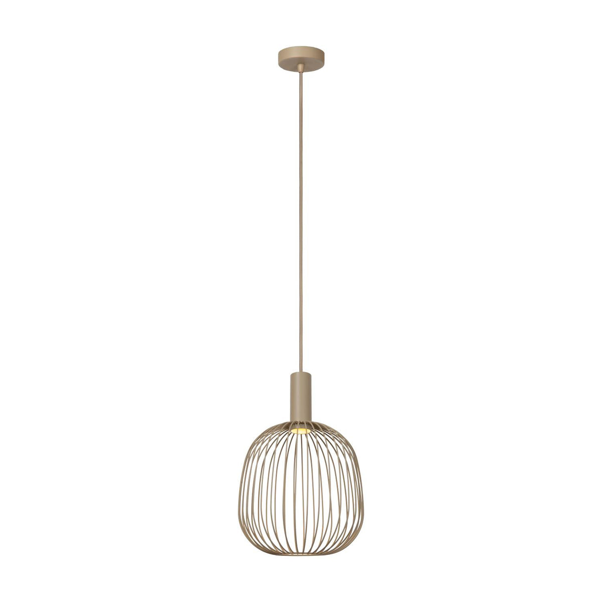 Lucide ESTEREL hanglamp Ø 25 cm, GU10, taupe