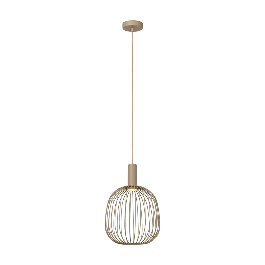 Lucide ESTEREL hanglamp Ø 25 cm, GU10, taupe