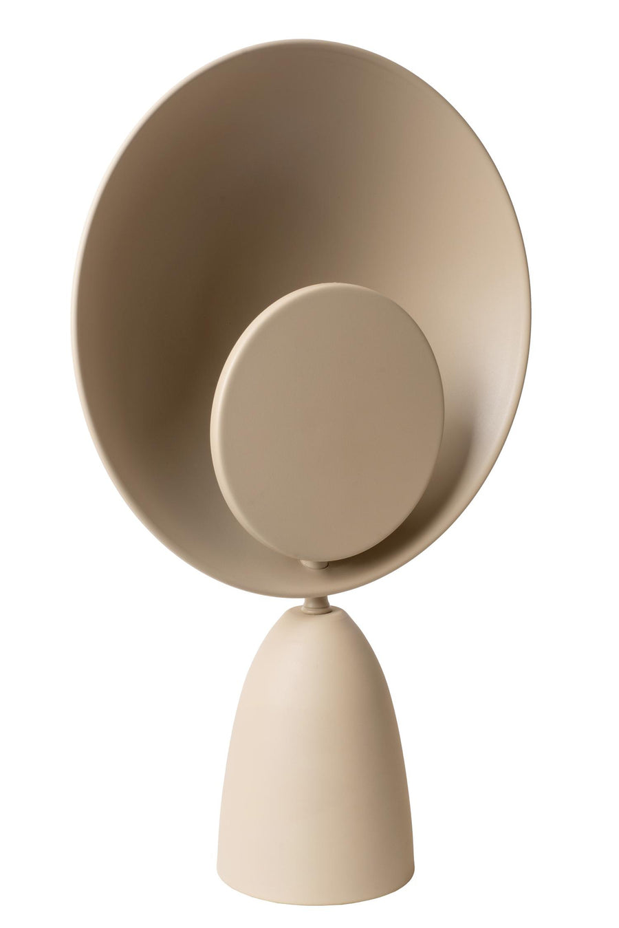 Lucide CASTAMAR LED-tafellamp Ø 25,5 cm, 8 W, taupe