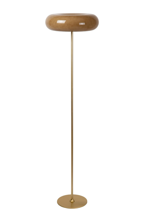 Lucide SENTINO vloerlamp Ø 40 cm, 3 × G9, taupe