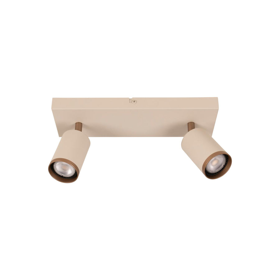 Lucide REGINA plafondspot 2 × GU10, taupe
