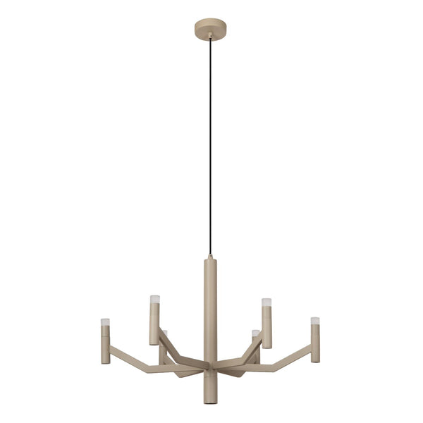 Lucide WELLINGTON dimbare LED-hanglamp Ø 60 cm, taupe