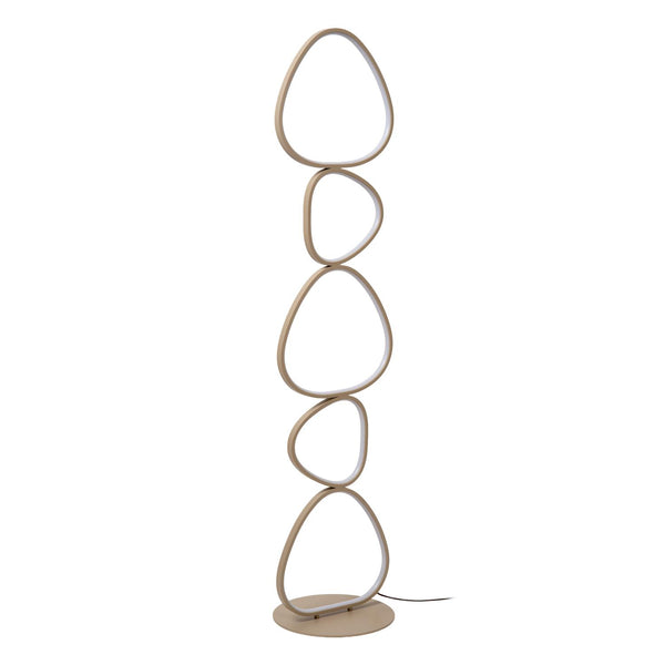 Lucide SAMLING dimbare LED-vloerlamp 48 W, 2700–4000 K, taupe
