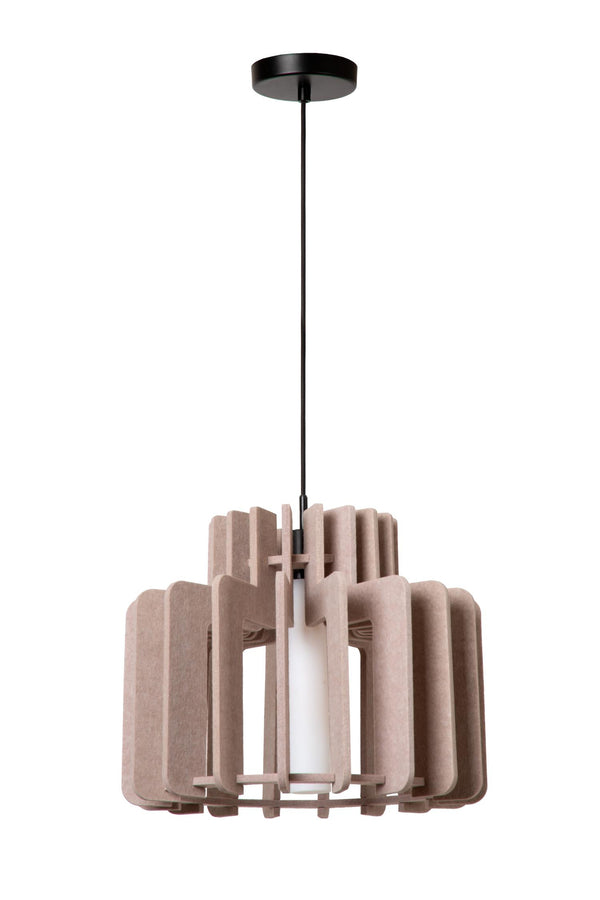Lucide ROLLO hanglamp E27, taupe