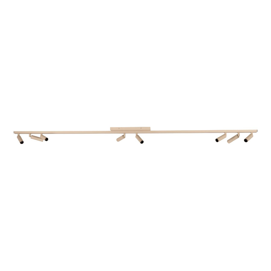 Lucide KEONI plafondspot 8 × G9, taupe