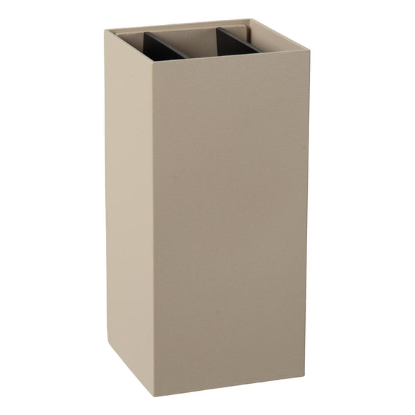 Lucide APLIS LED-wandspot voor binnen en buiten 2 × 5 W, 2200–3000 K, IP54, taupe