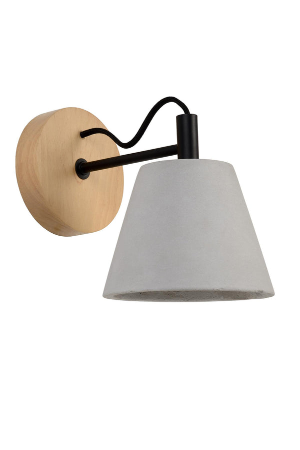 Lucide POSSIO wandlamp E14, grijs