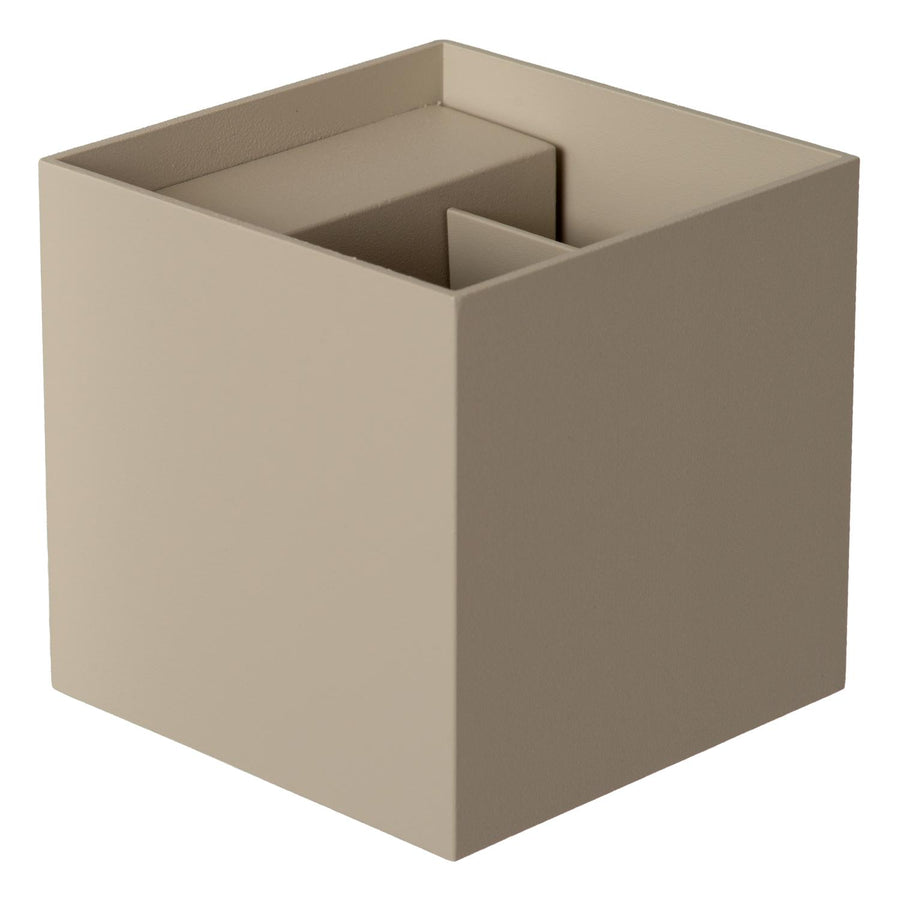Lucide ARMIN dimbare LED-wandspot voor de badkamer 2 × 3,5 W, 2200–3000 K, IP65, taupe