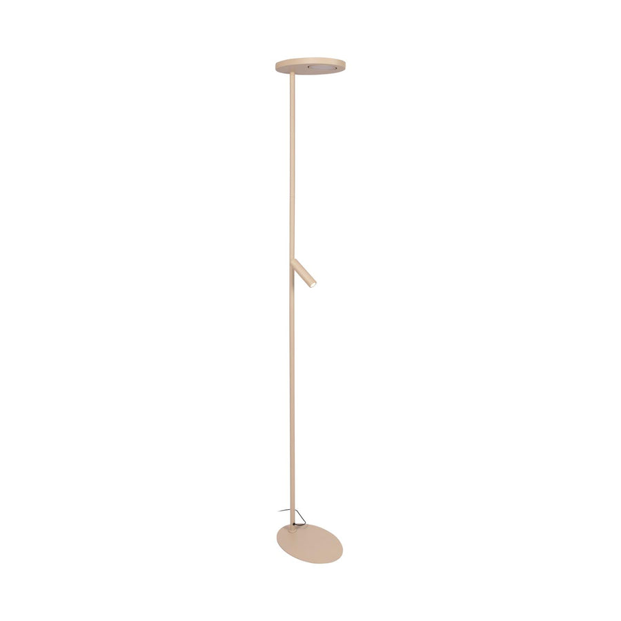 Lucide ORTOLAN LED-vloerlamp 2700–4000 K, taupe