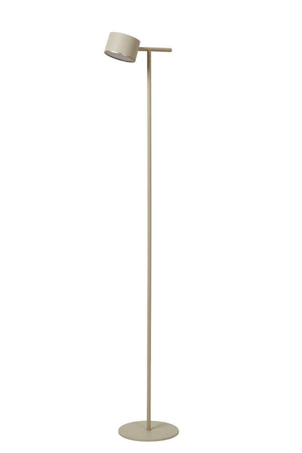 Lucide GIAN dimbare LED-vloerlamp 9 W, taupe